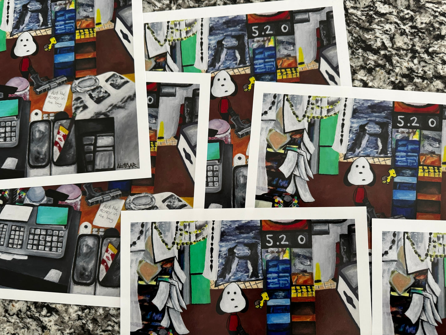 Put The Money In The Bag Prints