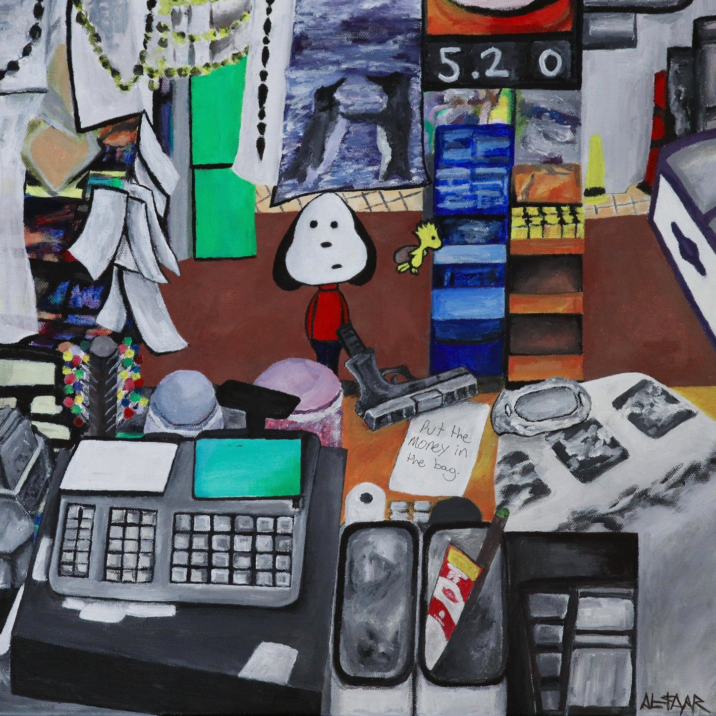 Put The Money In The Bag Prints