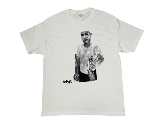 "I don't smoke" T-Shirt Hand-Painted