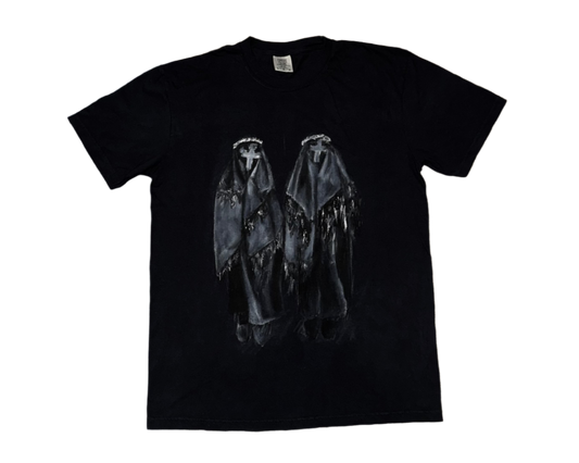 Cross T-Shirt Hand-Painted