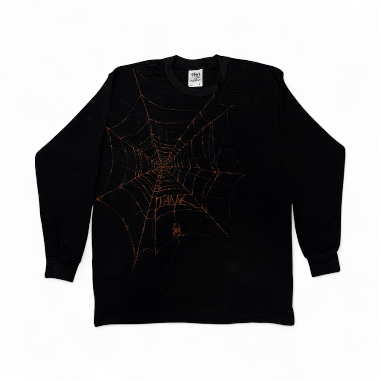 Bleach Painted Long Sleeve Thermals