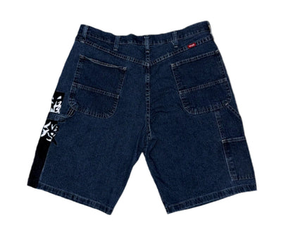 Kill Bill Carpenter Jean Shorts Hand-Painted